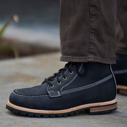 Nomad Heritage - Onyx Ft Vibram Outsoles / Ship in 7-10 Business Days