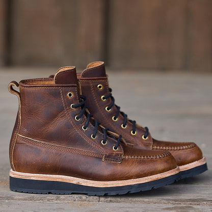 Nomad Heritage - Oxblood Ft Vibram Newporter Outsoles / Preorder December Delivery