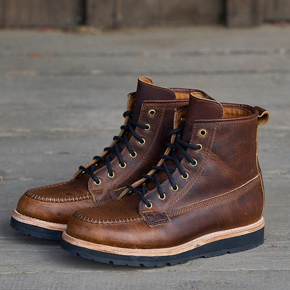 Nomad Heritage - Oxblood Ft Vibram Newporter Outsoles / Preorder December Delivery