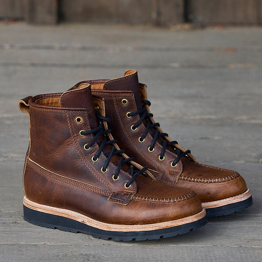 Nomad Heritage - Oxblood Ft Vibram Newporter Outsoles / Preorder December Delivery