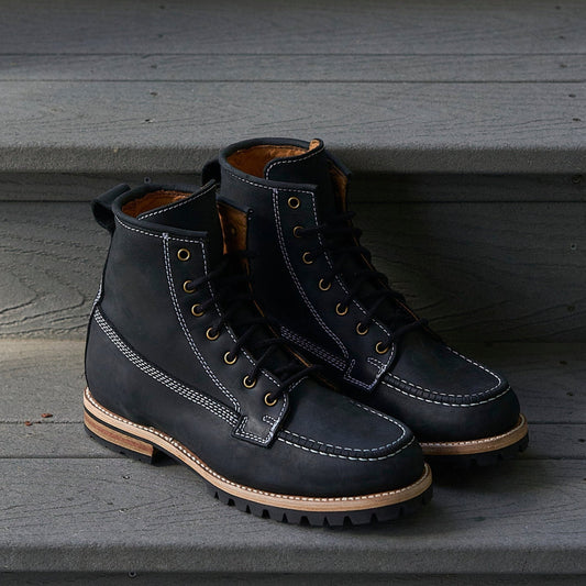 Nomad Heritage - Onyx Ft Vibram Outsoles / Ships in 3-5 Business Days