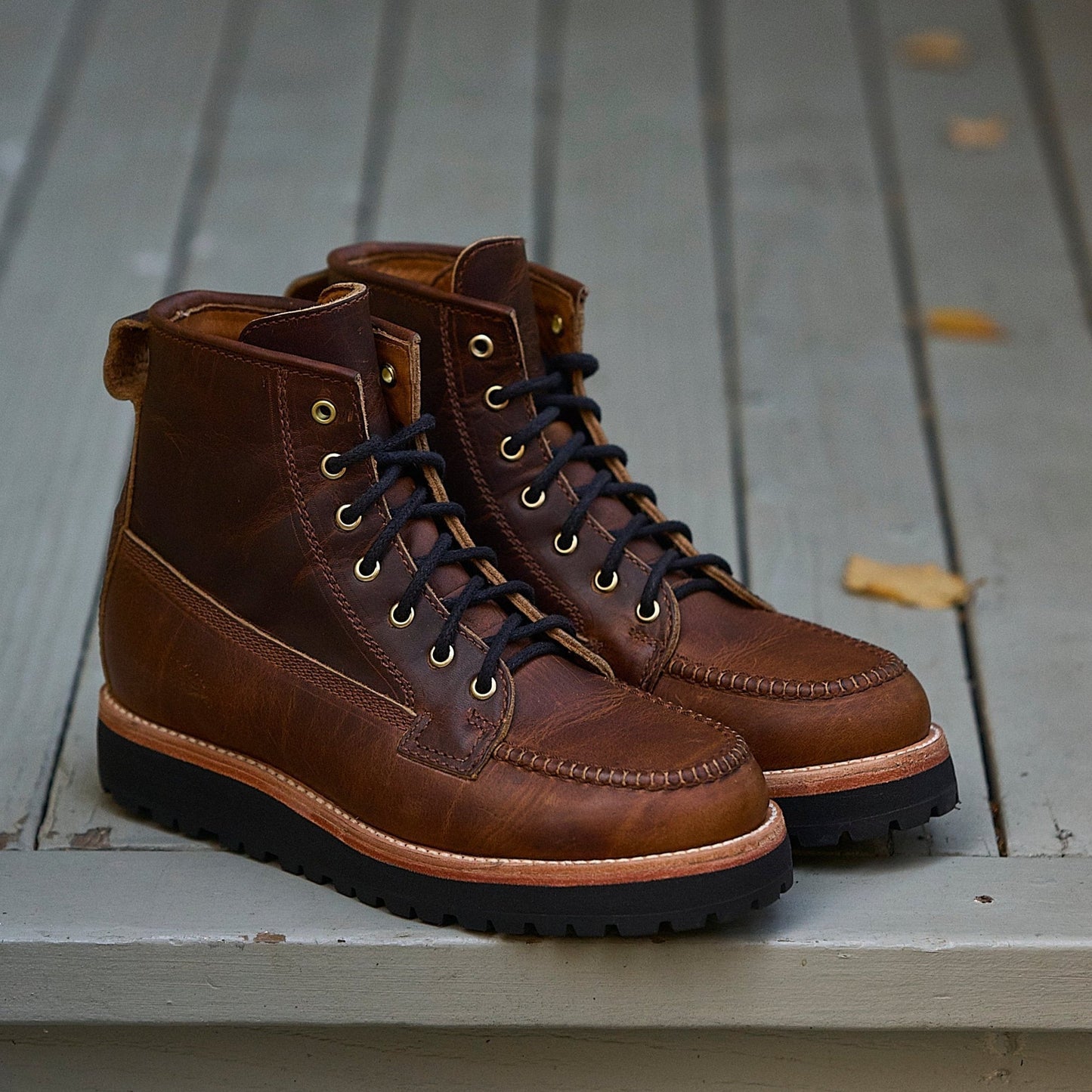 Nomad Heritage - Oxblood Ft. Vibram Kletterlift Outsoles / Ships in 4-7 Business Days