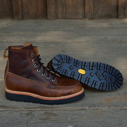 Nomad Heritage - Oxblood Ft. Vibram Kletterlift Outsoles / Ships in 4-7 Business Days