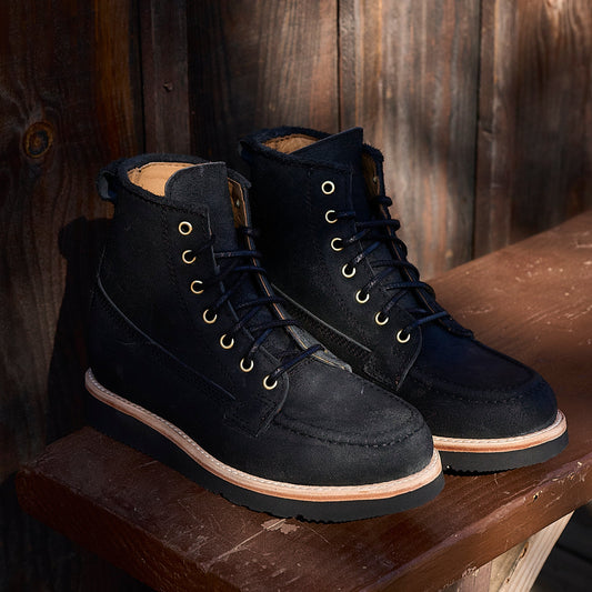 Nomad Heritage - Black Rough Out Size 11.5