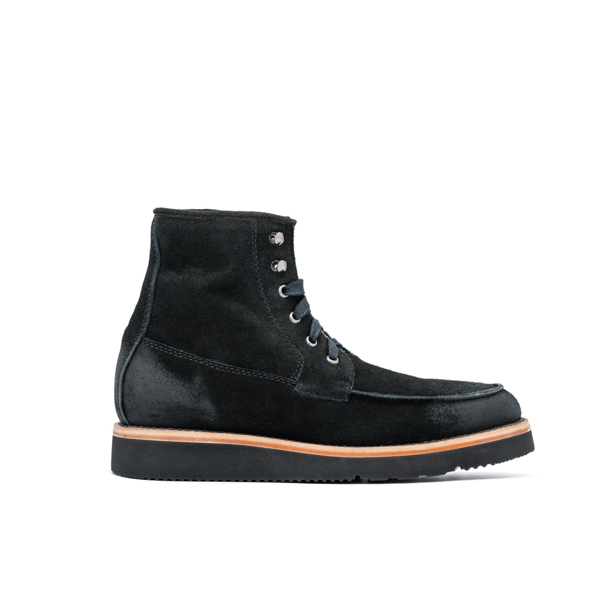 Women's Nomad - Waxed Midnight Suede - DIEVIER